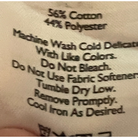 Eddie Bauer Mens Shirt Size 2XL Blue Long Sleeve Button Down Collar Pocket Cotto - Picture 8 of 11